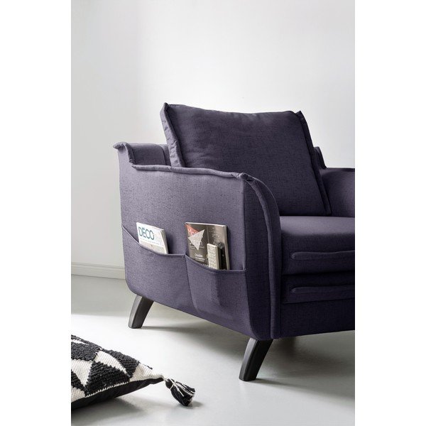Fotoliu Miuform Charming Charlie, gri antracit-image-3