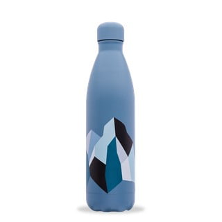 Sticlă albastră de călătorie din oțel inoxidabil 750 ml ALTITUDE x Severine Dietrich - Qwetch
