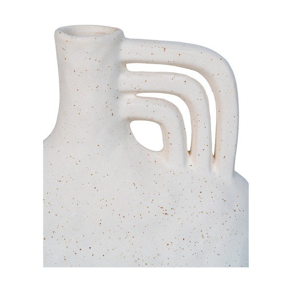 Vază crem din ceramică (înălțime 19,5 cm) – House Nordic-image-4
