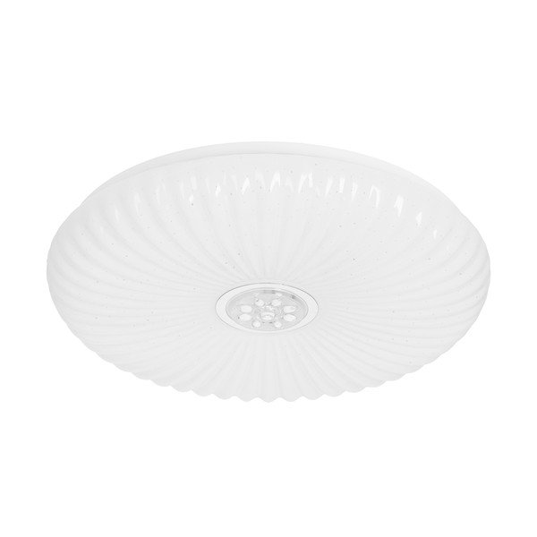 Plafonieră albă LED cu control prin telecomandă/cu intensitate reglabilă 38x38 cm Perola – Candellux Lighting
