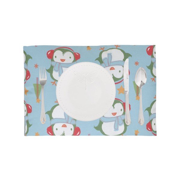 Set 2 suporturi de farfurie Mike & Co. NEW YORK Shine Penguin, 33 x 45 cm