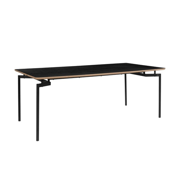 Masă de dining neagră 100x200 cm Alto – Støraa-image-1