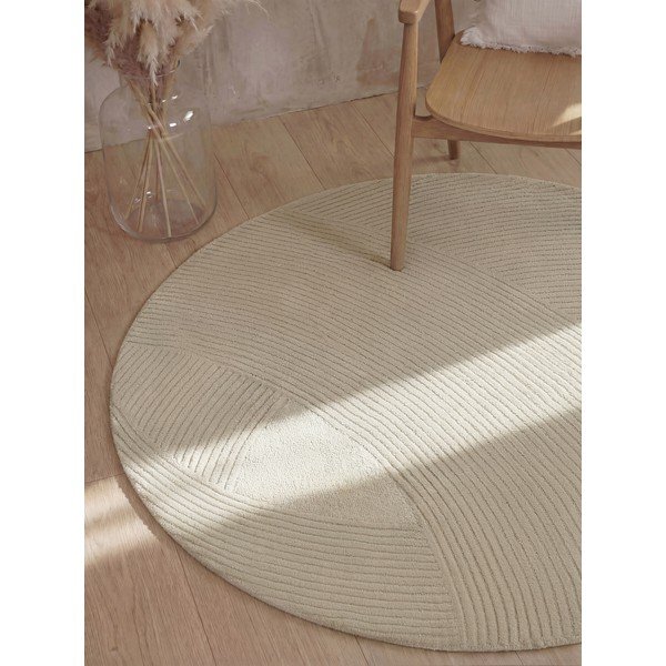 Covor crem rotund din lână ø 200 cm Kensington Victoria – Ted Baker-image-2