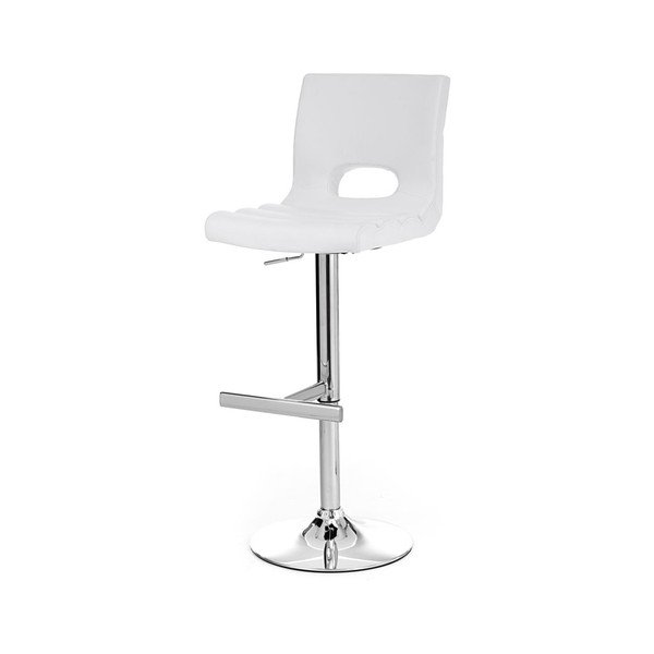 Scaun de bar Tomasucci Sem, alb-image-4
