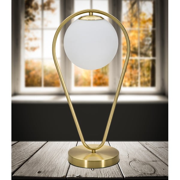 Veioză Mauro Ferretti Glamy Drop, auriu-image-1