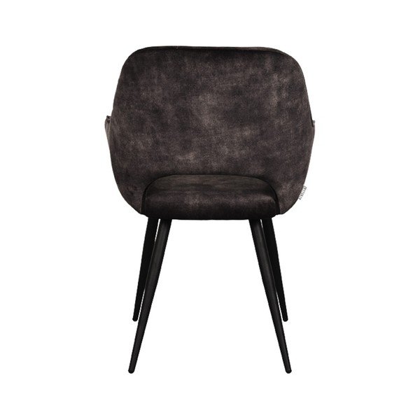 Scaune de dining gri-antracit 2 buc. Fer – LABEL51-image-4