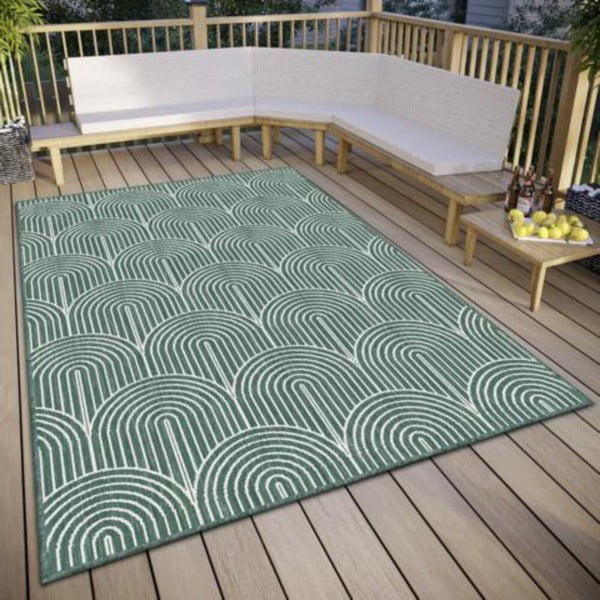 Covor de exterior verde 240x330 cm Pangli Green – Hanse Home-image-1