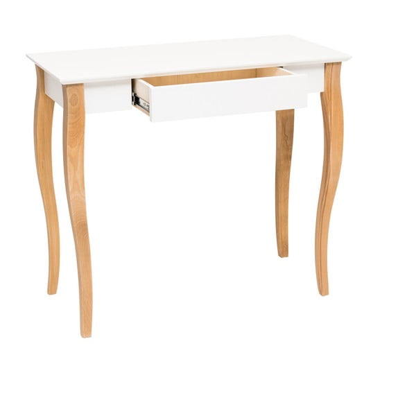 Birou Ragaba Lillo, lungime 85 cm, alb-image-2