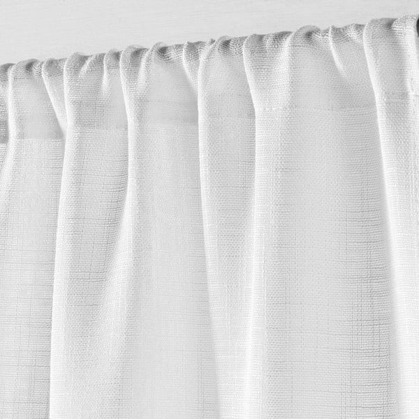 Draperie albă 90x200 cm cu prindere la ușă Haltona – douceur d'intérieur-image-2