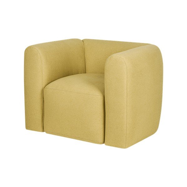 Fotoliu galben Flom – noo.ma