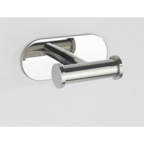 Cârlig dublu de perete, oțel inoxidabil Wenko Turbo-Loc® Orea-image-1