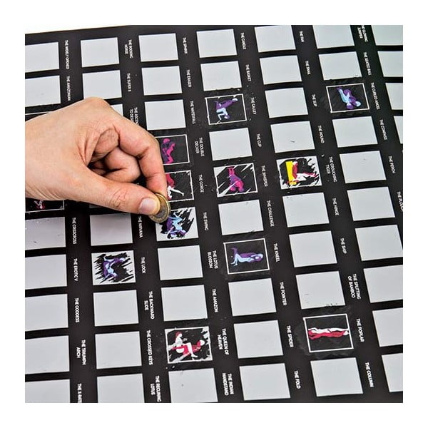 Poster răzuibil Gift Republic Kama Sutra Bucket List-image-1