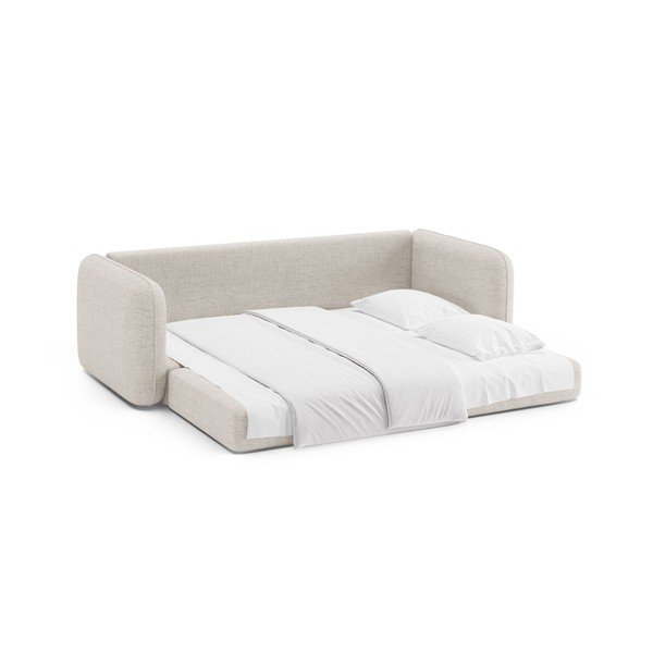 Canapea crem extensibilă 225 cm – Micadoni -image-4