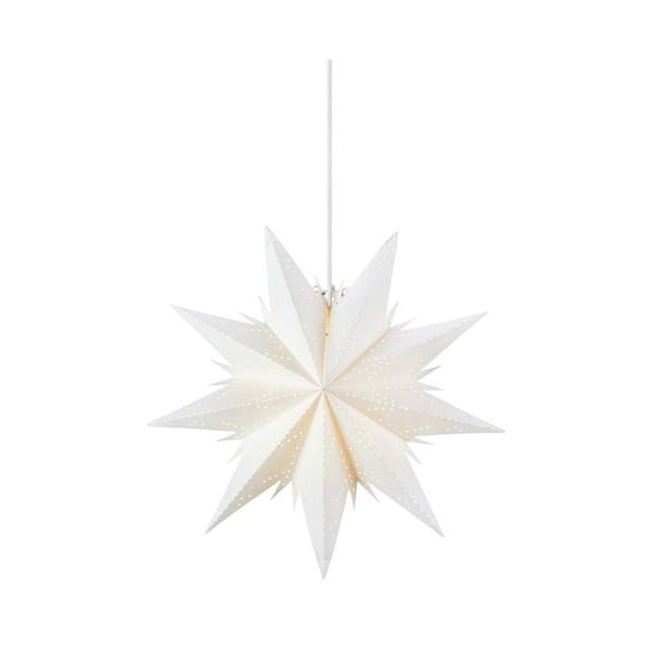 Decorațiune luminoasă albă suspendată ø 45 cm  cu model de Crăciun Dora – Markslöjd