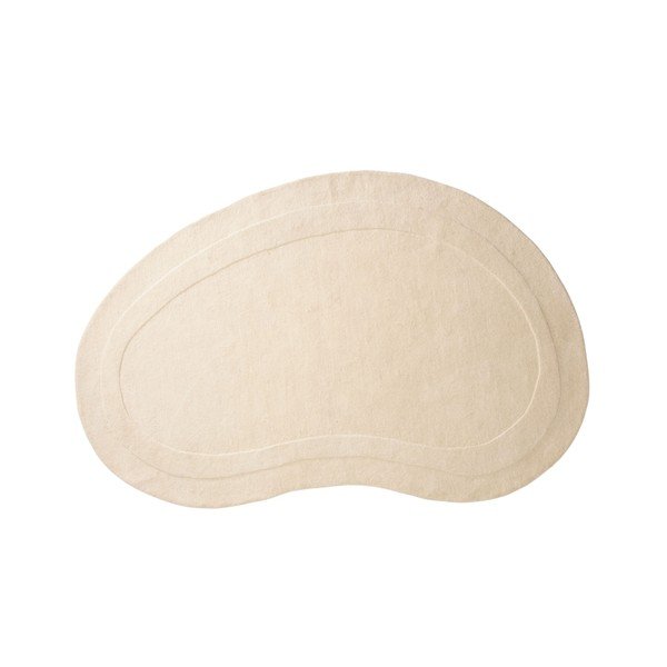 Covor crem din lână 150x230 cm Cloria – Micadoni 
