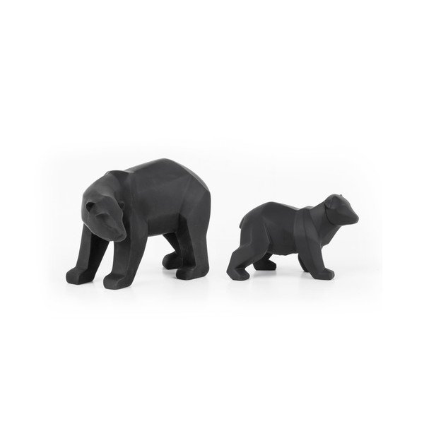 Statuetă din polirășină Origami Bear  – PT LIVING-image-1
