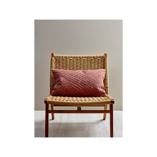 Pernă din bumbac Södahl Amanda, 40 x 60 cm, roșu - roz-image-1