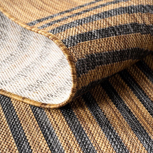 Covor pentru exterior și interior negru/maro 200x290 cm Mira 1453 – Ayyildiz Carpets-image-3