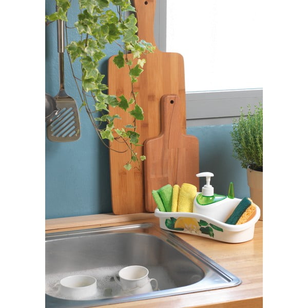 Dozator detergent vase cu suport Snips, verde-image-1