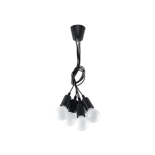 Lustră neagră 25x25 cm Rene - Nice Lamps