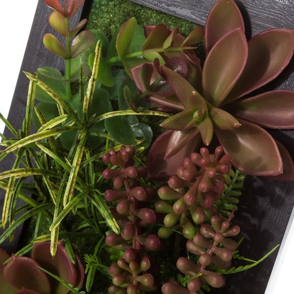 Set 2 decorațiuni de perete Unimasa Cactus Black-image-1