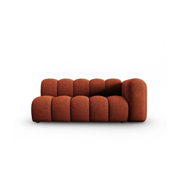 Modul pentru canapea cărămiziu (cu colț pe partea dreaptă) Lupine – Micadoni Home