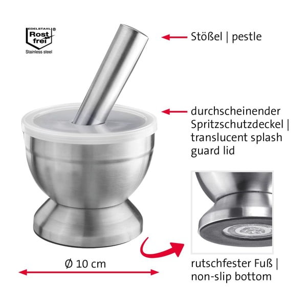 Mojar din oțel inoxidabil Edelstahl – Westmark-image-4