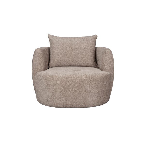 Fotoliu maro deschis Rocca – Dutchbone-image-2