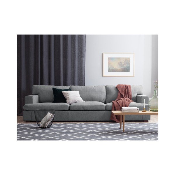 Canapea Windsor & Co Sofas Charles, gri, 235 cm-image-3