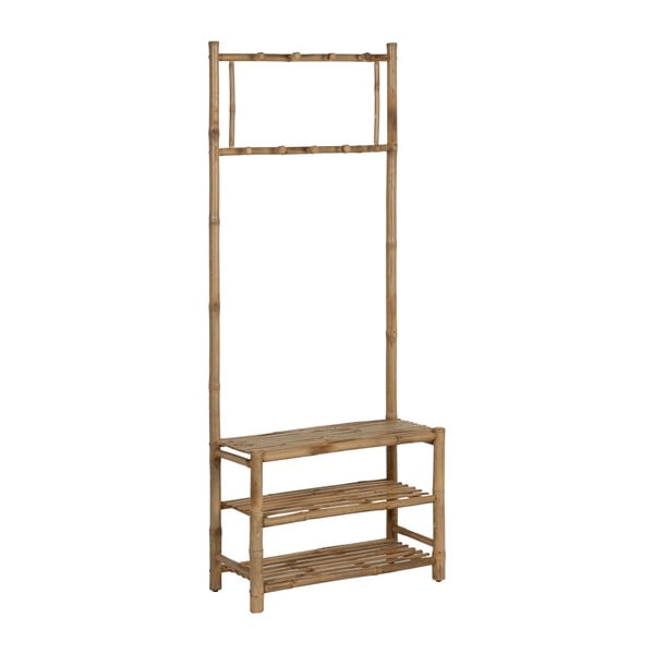 Set pentru hol în culoare naturală din bambus 70x175x32 cm Manali – Ixia