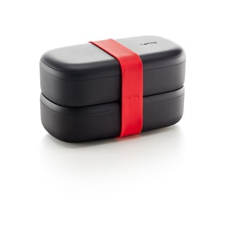 Cutie pentru gustare Lékué ToGo, negru