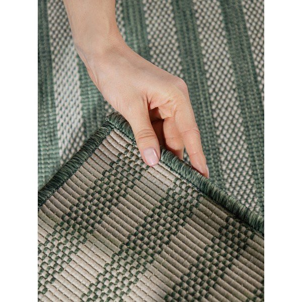 Covor pentru exterior și interior verde/crem 160x230 cm Haringey Linley – Ted Baker-image-3