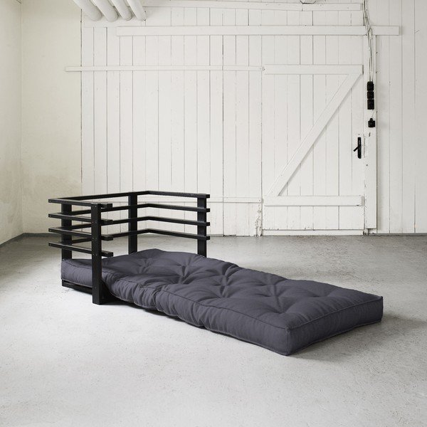 Fotoliu extensibil Karup Funk Black/Gray-image-1