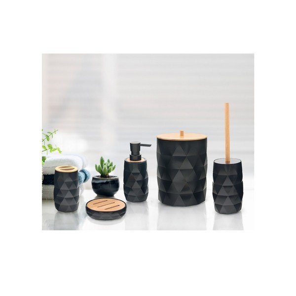 Set de accesorii de baie negru – Foutastic-image-1