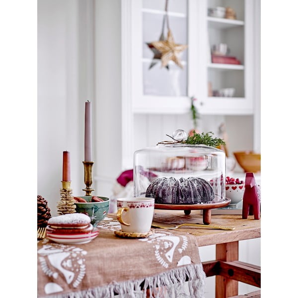 Boluri mici crem 2 buc. din gresie 500 ml  cu model de Crăciun Jolly – Bloomingville-image-2