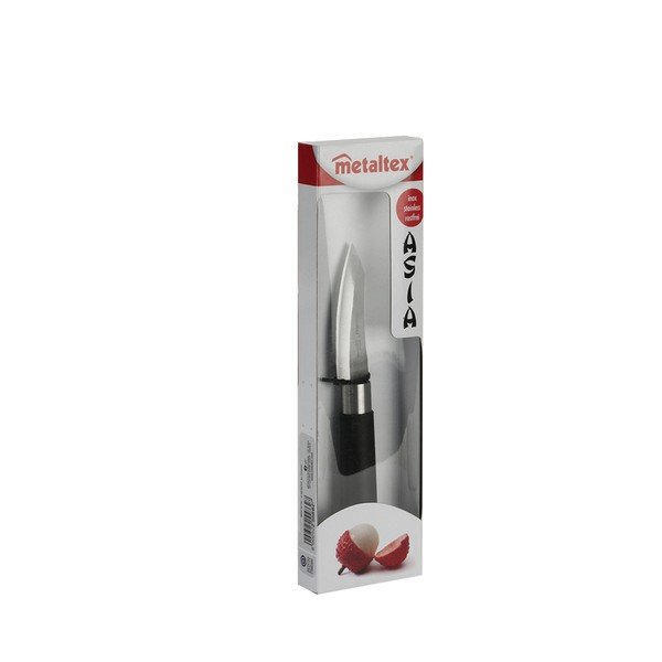 Cuțit din oțel inoxidabil pentru legume Metaltex Asia, lungime 19 cm-image-1