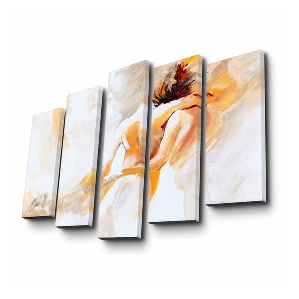 Tablou din mai multe piese Couple, 105 x 70 cm