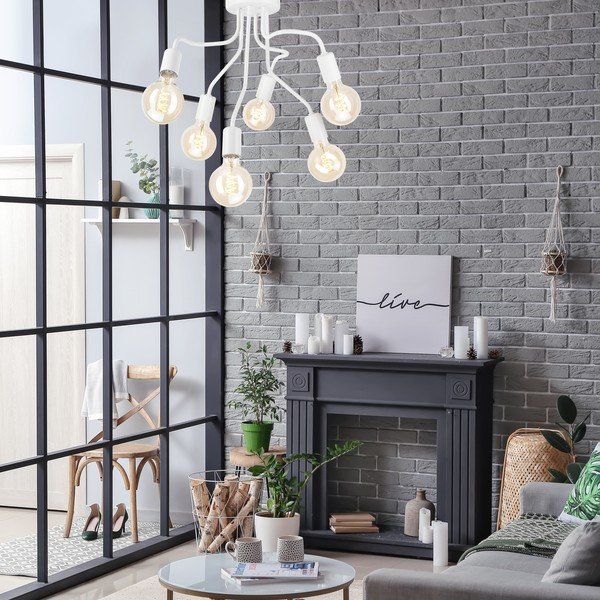 Plafonieră albă - LAMKUR-image-2