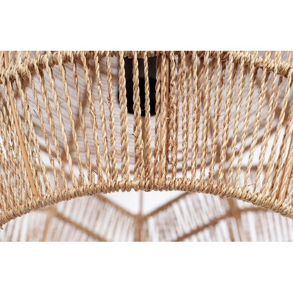 Lustră în culoare naturală cu abajur din sfoară din hârtie ø 25 cm Adelaide – WOOOD-image-1