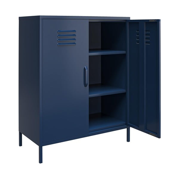 Dulap metalic albastru 80x102 cm Bradford - Queer Eye-image-3