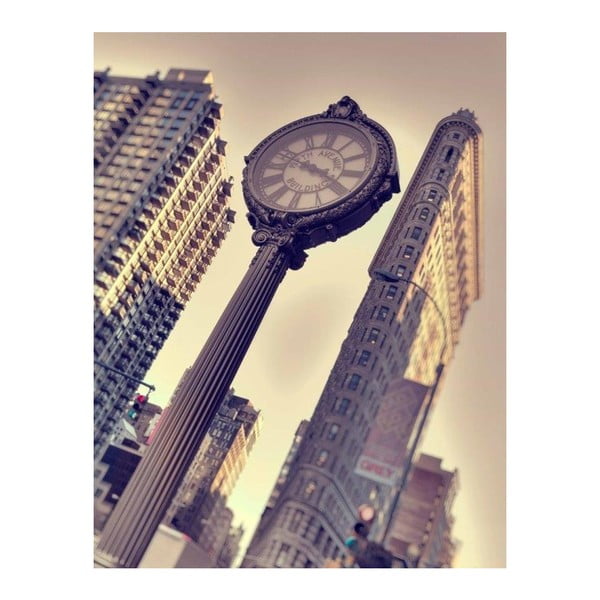 Tablou DecoMalta Clock, 60 x 80 cm