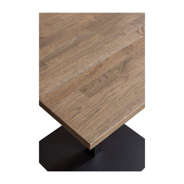 Masă de dining cu blat din lemn de stejar 80x80 cm Tablo – WOOOD-image-2