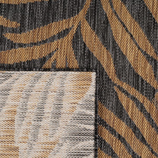Covor pentru exterior și interior negru/maro 160x230 cm Mira 1451 – Ayyildiz Carpets-image-3