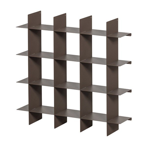 Raft maro etajat din metal 60 cm Brik – WOOOD