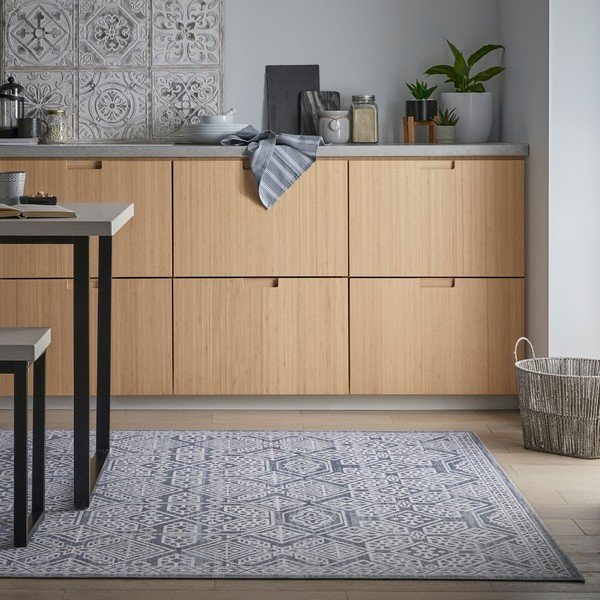 Covor gri lavabil 290x200 cm Cora - Flair Rugs-image-1