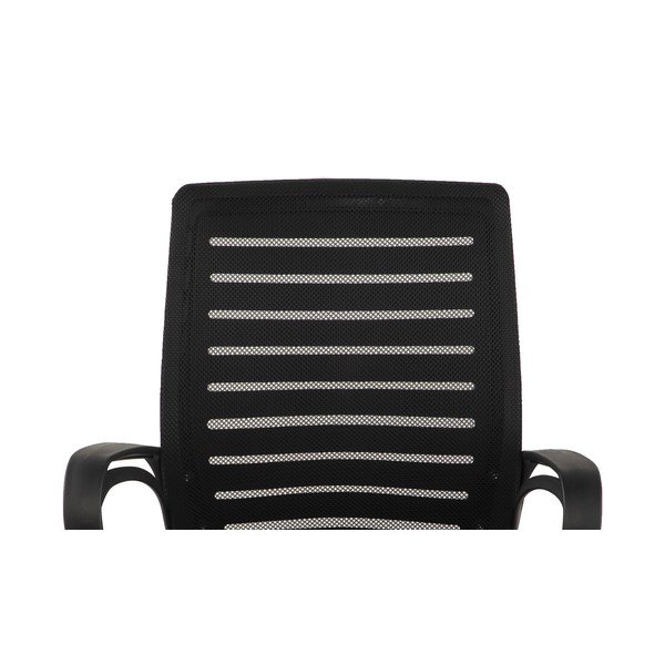 Scaun de birou negru tapițat Evon – Bonami Essentials-image-4