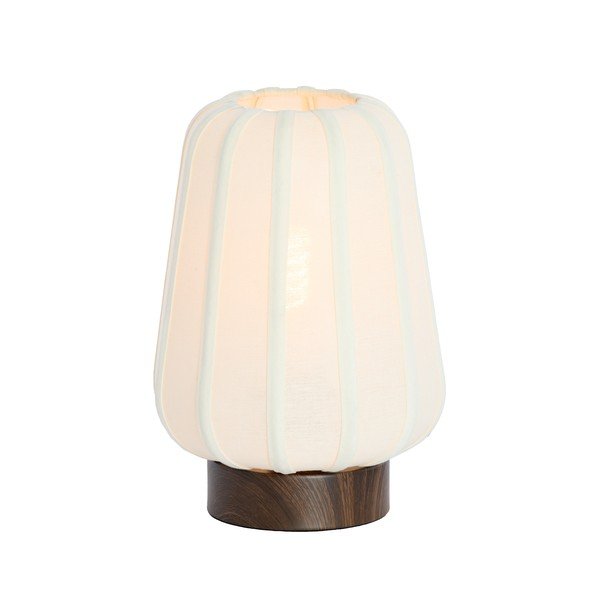 Veioză albă din metal cu abajur textil (înălțime 29 cm) Bibia – Light & Living-image-2