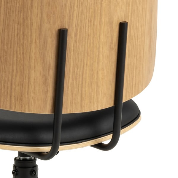 Scaun de dining negru Owen – Actona-image-3