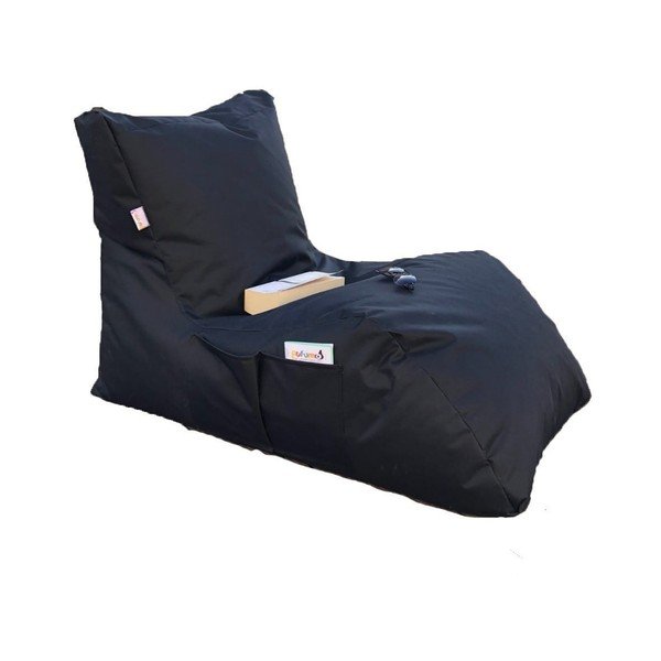 Beanbag pentru grădină negru Daybed – Floriane Garden