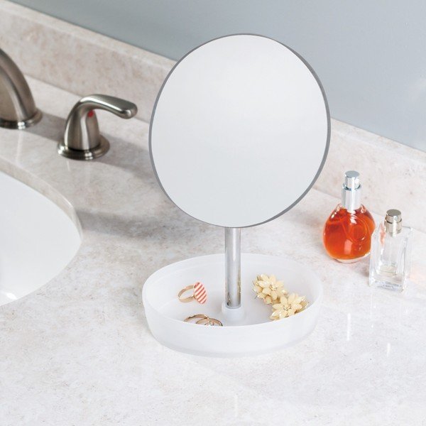Oglindă cu organizator InterDesign Gina Vanity-image-1